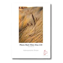 Papel Digital Hahnemuhle Photo Matt Fibre Duo 210gr A4 25h