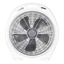 Ventilador De Piso Axel Ax-tv16 Turbo Blanco Con 5 Palas Color Gris, 16 De Diámetro 220 v