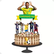 Topo De Bolo Topper De Bolo Aniversário Neymar