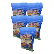 5 Pacotes Osso Palito 10x5 Natural 1 Kg P/ Raças Pequenas