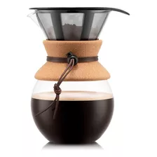 Cafeteira Bodum Pour Over 11571 Manual Cork De Filtro 1 L