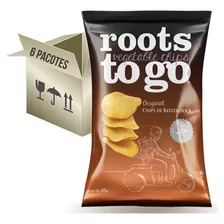 12x Chips De Batata-doce Roots To Go 45g