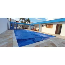 Casa Na Praia Com Piscina Aquecida, 2 Spa Com Hidromassagem Aquecidos, Ar Condicionado, Salão De Jogos, 2 Quadras Da Praia, Garagem Para 15 Ou Mais Carros,