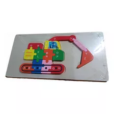 Puzzle De Madera Juego Didáctico Para Niños +3años