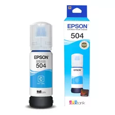 Refil Tinta T504 Epson L4150 L4160 L6161 L6191 L6171