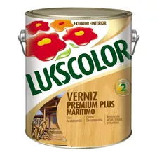 Verniz Marítimo Galão 3,6 L Lukscolor Natural Brilhante