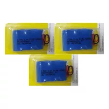 Kit Com 03 Baterias Recarregáveis P/telefone S/fio 3,6v