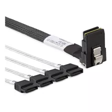  6g Interno Mini Sas 36 Pines Sff8087 Macho A 4x Sata 7...