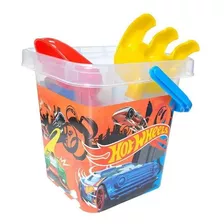 Balde De Praia Hot Wheels Fun