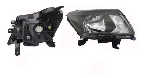 Par Faros F/negro Np300 2016 2017 2018 Sencilla Foto 2