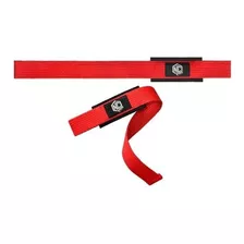 Strap Fita Cross Lpo Academia Luva Gancho - Nc Extreme Cor Vermelho