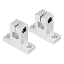 Sk20 Soporte Base Eje Guia 20mm 3d Cnc (pack 2 Und)