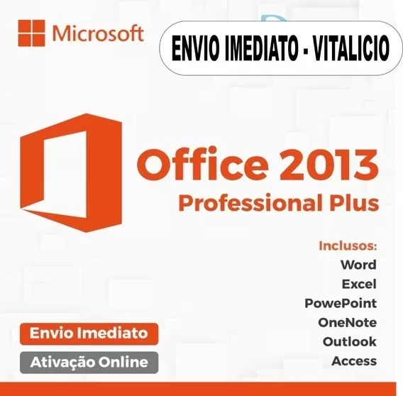 Pacote Office2013 Completo