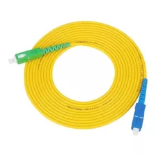 Cable Patch Cord Fibra Optica 10m Sc/apc-sc/upc . Tecnomati