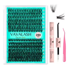 Vavalash - Kit De Extensiones De Pestañas 280 Unidades 
