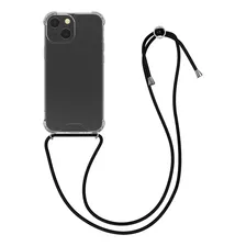 Kwmobile Crossbody - Carcasa Para iPhone 13 Mini, Transparen