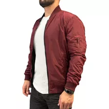 Campera Reversible Bomber Rompevientos Nasa 