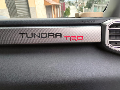  Letras Logotipo Parrilla Fr Toyota Tundra 2022 - 2023 Inox  Foto 10