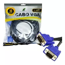 Cabo Vga X Vga Hdb15 10 Metros Xc-vga-10