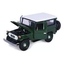 Coleccionable Toyota Fj40 Escala 1/24. Motormax Metálico