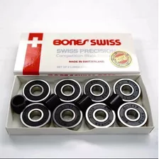 Bones Swiss Precision Competition Skate Bearings (originales