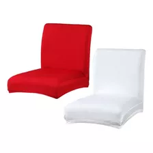 2pcs Cubierta De Asiento De La Silla De Respaldo Bajo Bar