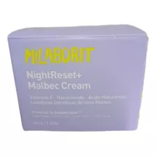 Milaborit-nightreset+ Malbec Cream Hidratación Intensa 45ml