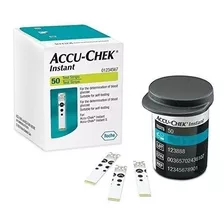 100 Tiras Reactivas Accu Chek Instant + 20 Lancetas Gratis