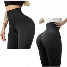 Leggins Mujer Alta Reduce Abdomen Vientre Y Cintura Mallas