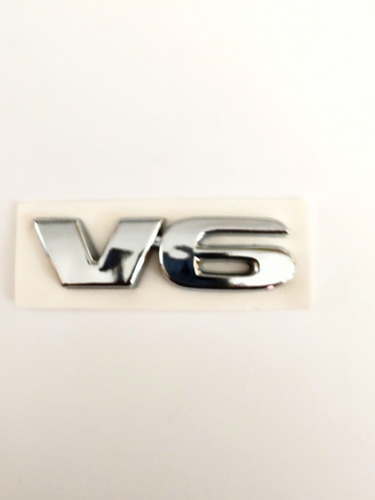 Emblema Toyota V6 Cromado Foto 4