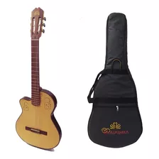 Guitarra Clasica Zurdo Alpujarra 300 Fishman Funda Original