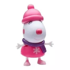 Mini Figura Com Roupinha Peppa Pig Suzy Neve - Sunny