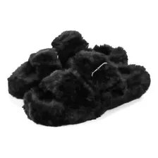 Pantuflas Pimenton Dama Mujer Invierno Negras + Regalo