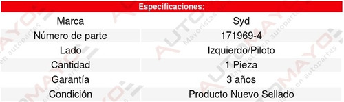 Junta Lado Caja Izquierda Mitsubishi Lancer 08 Al 16 Syd Foto 2