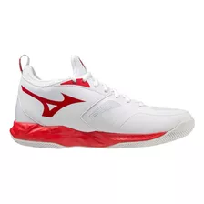 Tenis Mizuno Dimension Bco Rojo #28 Volleyball Voleibol