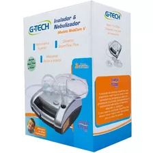 Inalador Nebulizador G-tech Nebcom 5 Adultos Infantil Bivolt