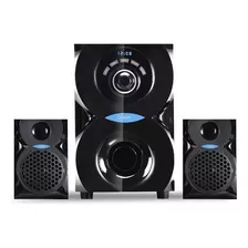 Home Theater Bluetooth Equipo Música Inalámbrico Noga Spark Color Negro