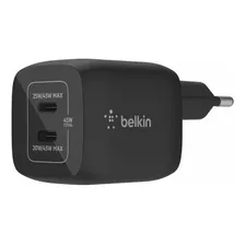 Cargador Belkin Dual Usb-c Boost Pro 45w Universal - Cover