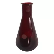 Erlenmeyer Vidrio Actinico Rojo Capacidad 500 Ml Pyrex