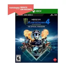 Game Monster Energy Supercross 4 - Xbox One/xbox Series X