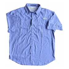 Camisa Columbia Tamiami Manga Corta Hombre Cc102 Lila