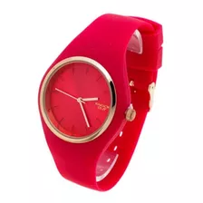 Reloj Pulsera Knock Out 8469 De Cuerpo Color 402, Analógico, Para Mujer, Fondo 402, Con Correa De Silicona Color 402, Agujas Color 402, Dial 402, Bisel Color 402 Y Hebilla Simple