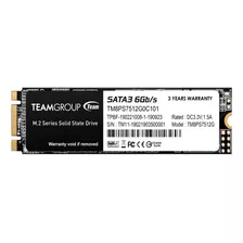 Teamgroup Ms30 512gb Con Cach Slc 3d Nand Tlc M.2 2280 Sata 