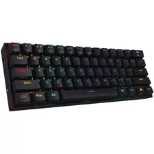 Teclado Mecanico Redragon K530 Draconic Rgb Gamer (60%)