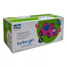 Prinsel Montable Correpasillos Turbo Girl, Rosa, Paquete De 