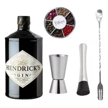 Kit Degustación Gin Hendricks + Botanicos + 3 Art Cocteleria