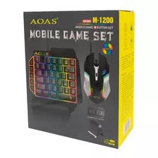 Teclado Mini Gamer 4 Accesorios Aoas