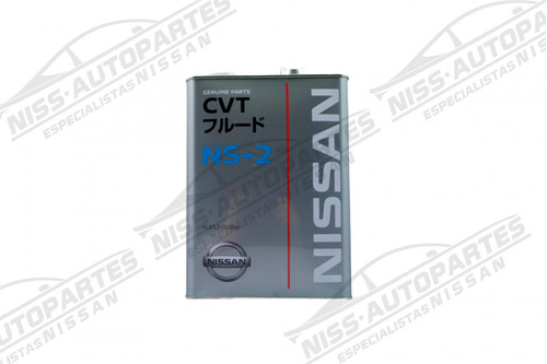 Kit 4l Aceite Transmisin Cvt Sentra Se-r 2007-2012 Foto 2