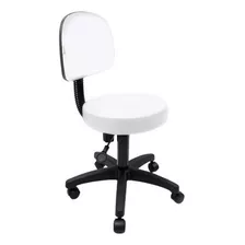 Cadeira Mocho Nice Estética Branco