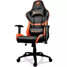 Silla Para Juegos Con Reclinable Y Ajuste De Altura Cougar 